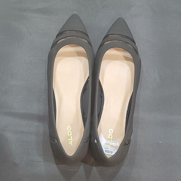 BRAND NEW ALDO POINTED TOE SLIP-ON WOMEN"S LEATHER FLAT G1 - Picture 8 of 13